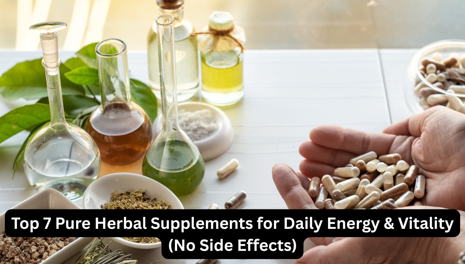 Herbal Supplements for Daily Energy & Vitality